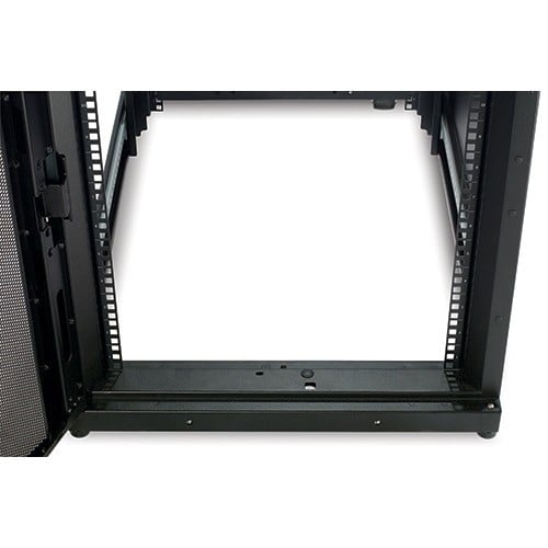 Dell NetShelter SX 42U 600 mm × 1070 mm server rack enclosure with sides, black — view 2