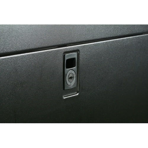 Dell NetShelter SX 42U 600 mm × 1200 mm server rack enclosure with sides, black — view 3