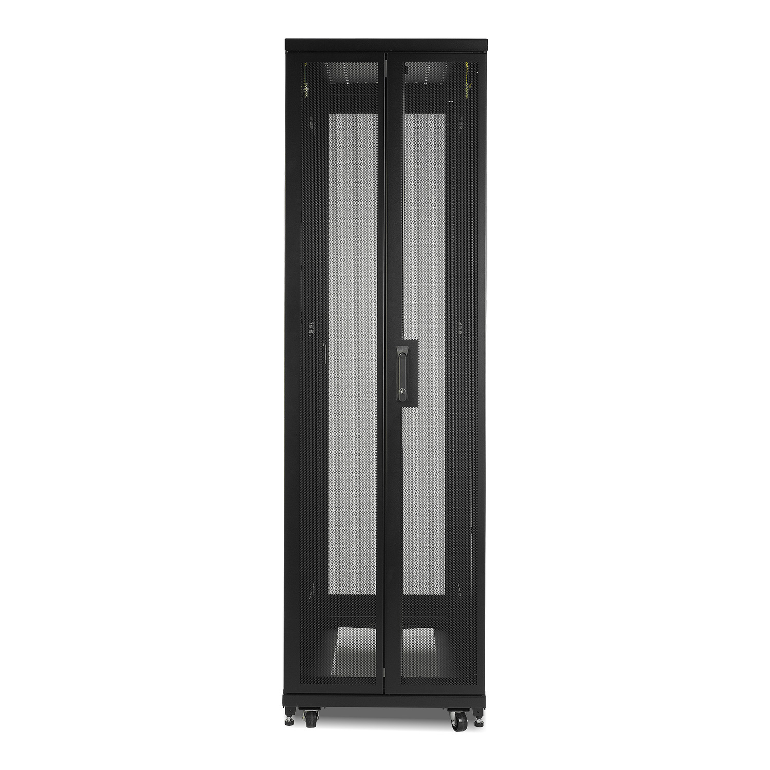 APC NetShelter SV 42U 600 mm × 1200 mm server rack enclosure, with sides, black — view 2