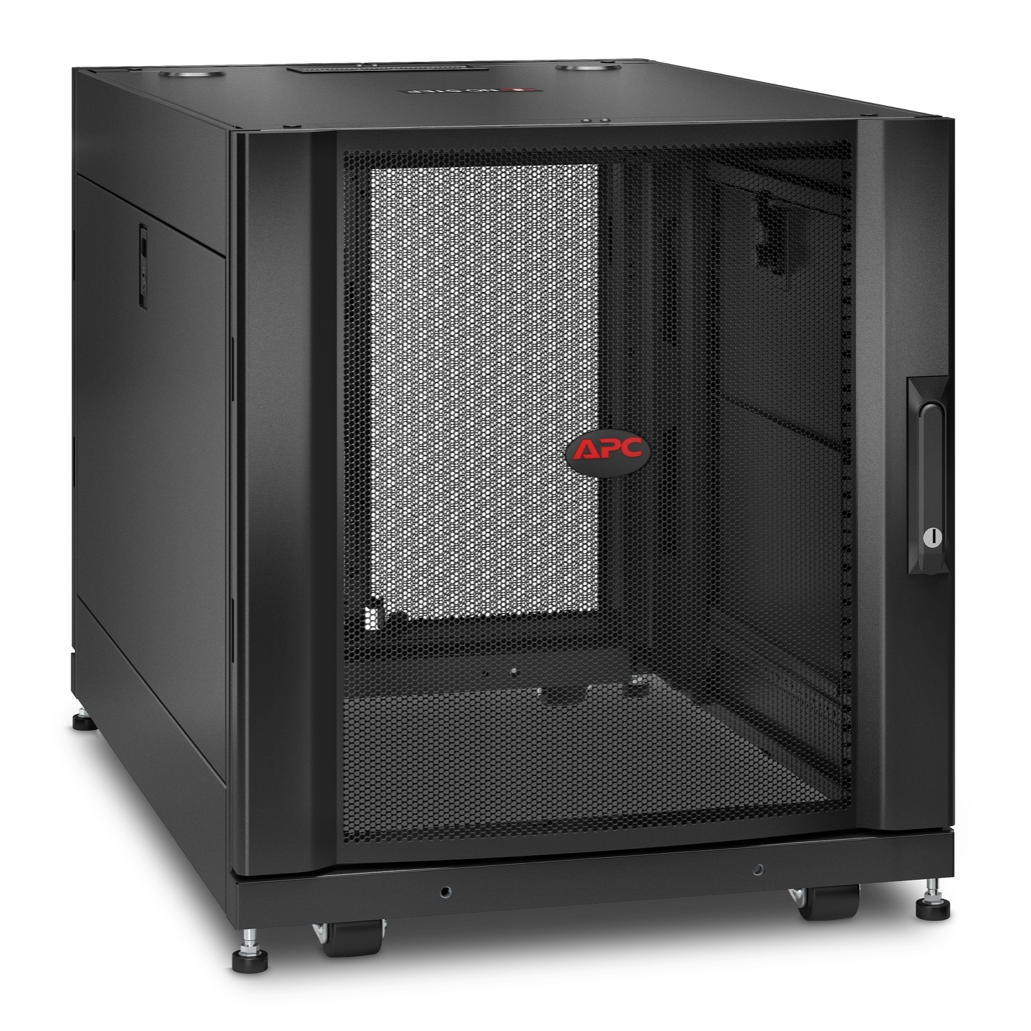 APC NetShelter SX 12U 600 mm × 900 mm server rack enclosure, with sides, black