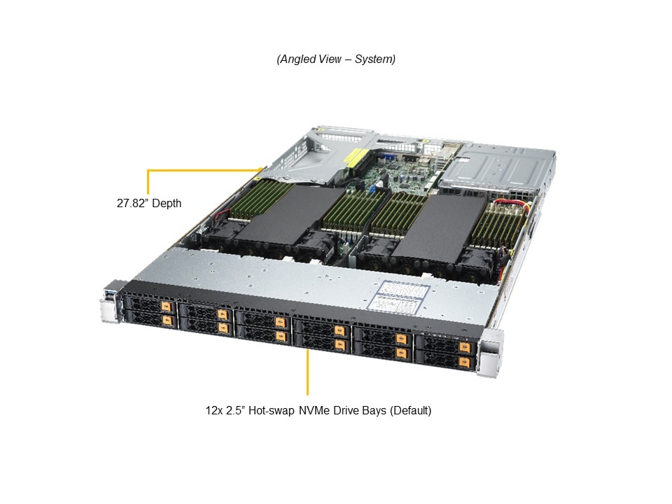 Supermicro AS-1124US-TNR — angle view