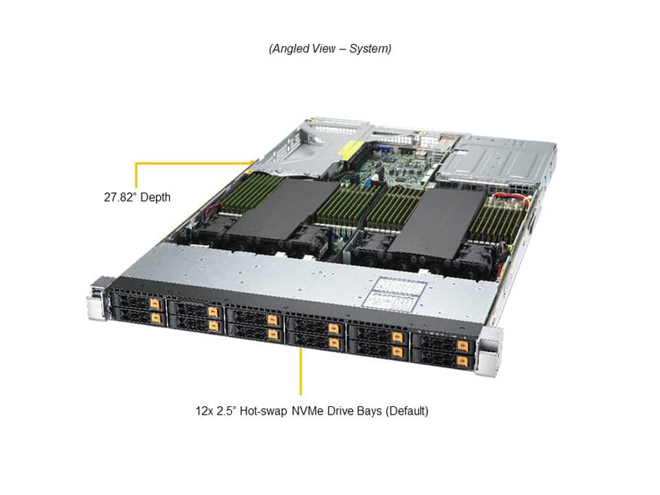 Supermicro AS-1124US-TNRP — angle view