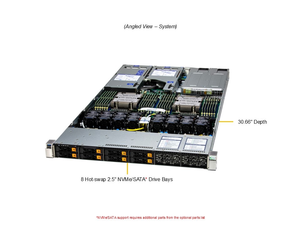 Supermicro AS-1126HS-TN — angle view
