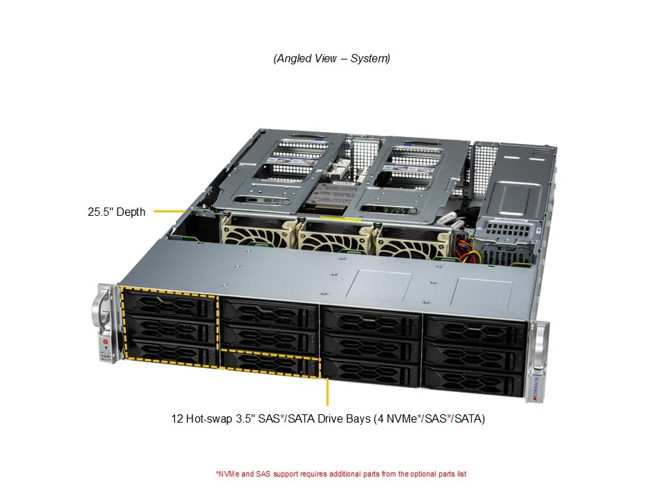 Supermicro AS-2015CS-TNR — angle view