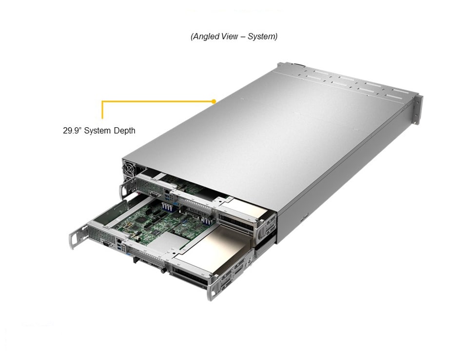 Supermicro AS-2114GT-DNR — angle view