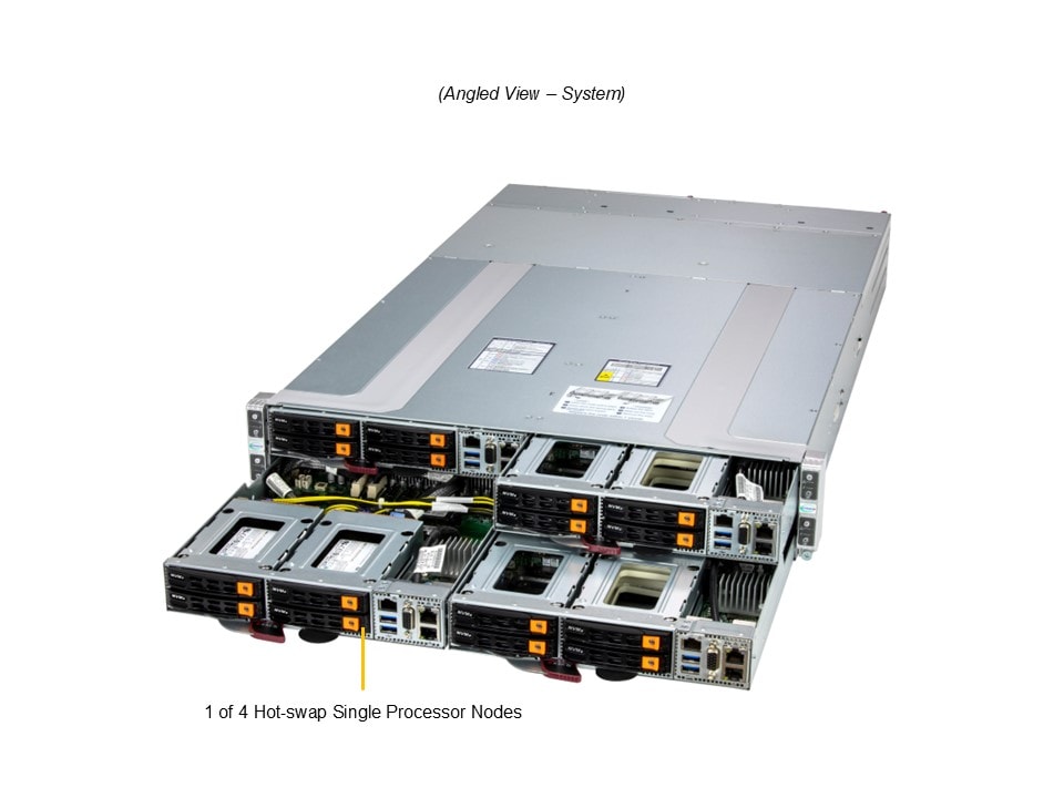 Supermicro AS-2116GT-HNTF — angle view