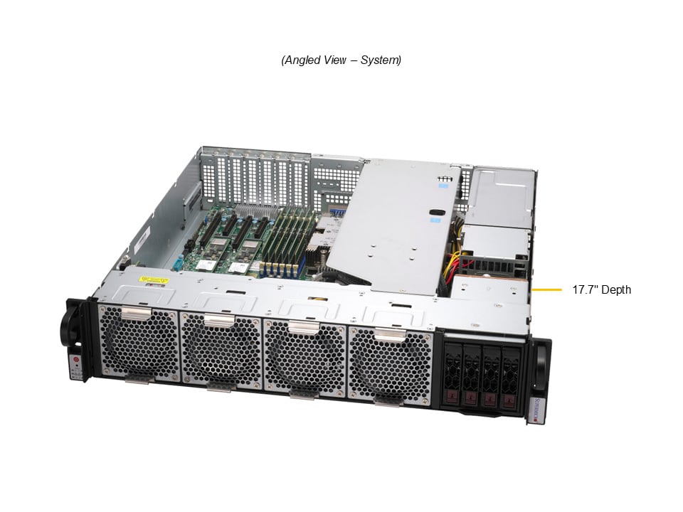 Supermicro AS-2116S-TNRT — angle view