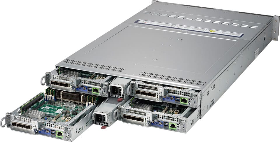 Supermicro 2U BigTwin Server AS-2124BT-HTR