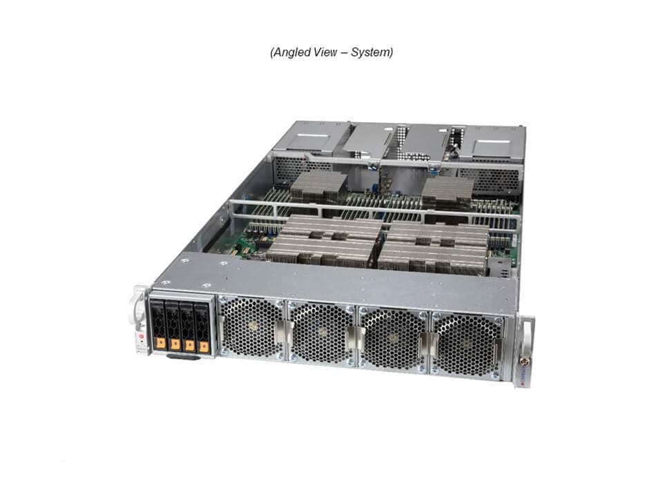 Supermicro AS-2124GQ-NART — angle view