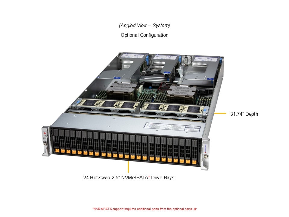 Supermicro AS-2126HS-TN — front view