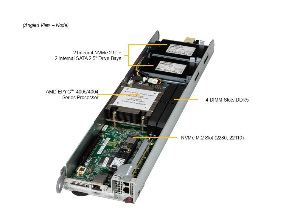 Supermicro AS-3015MR-H5TNR — top view