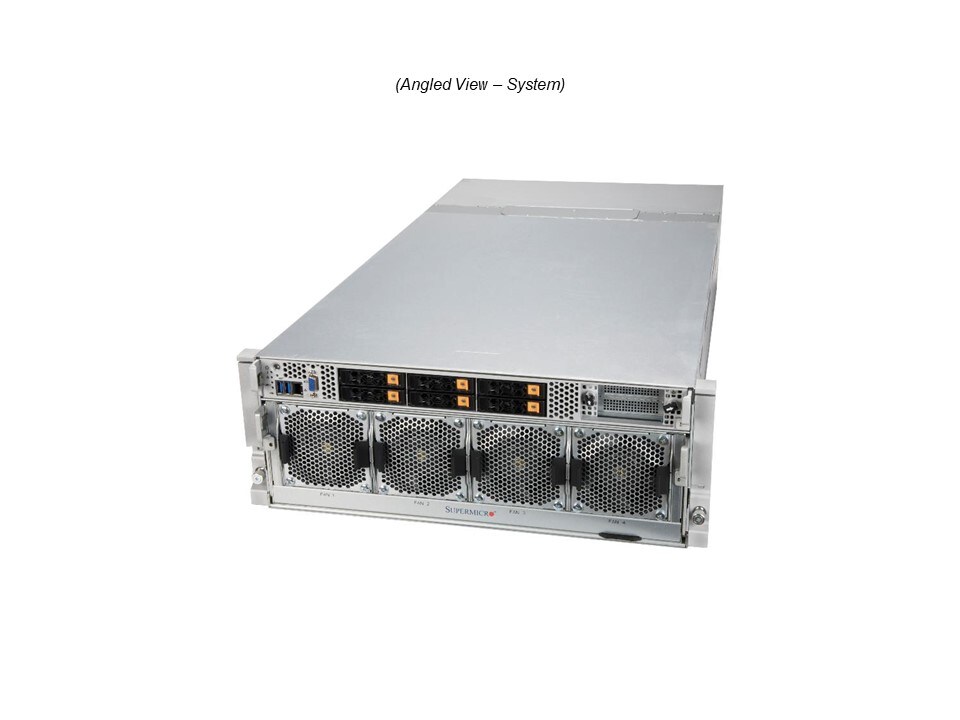 Supermicro AS-4124GO-NART+ — angle view