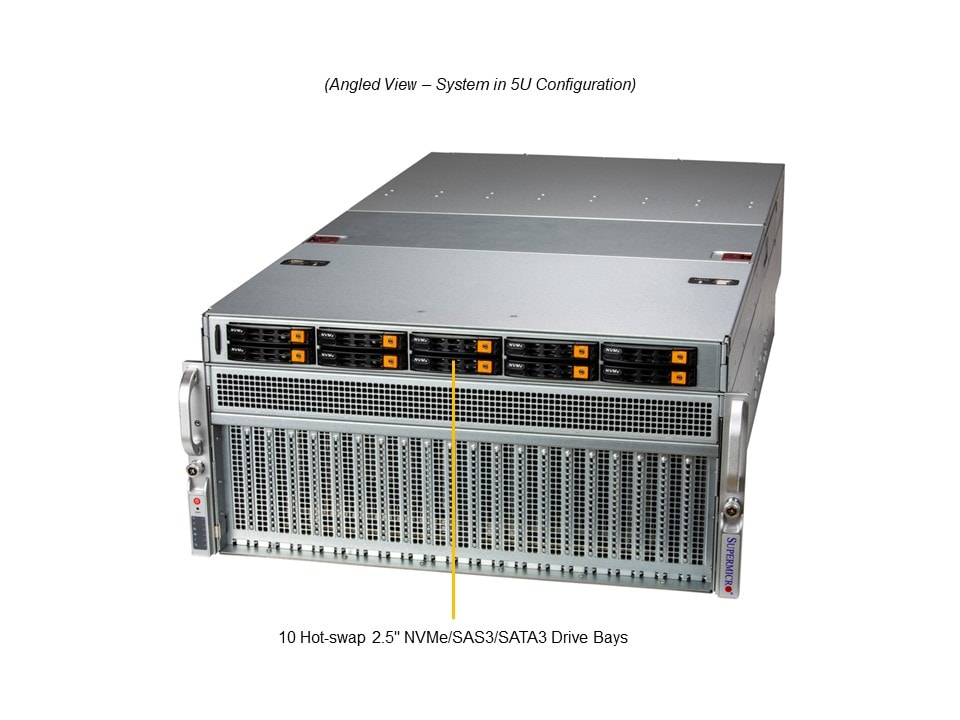 Supermicro AS-4124GQ-TNMI — front view