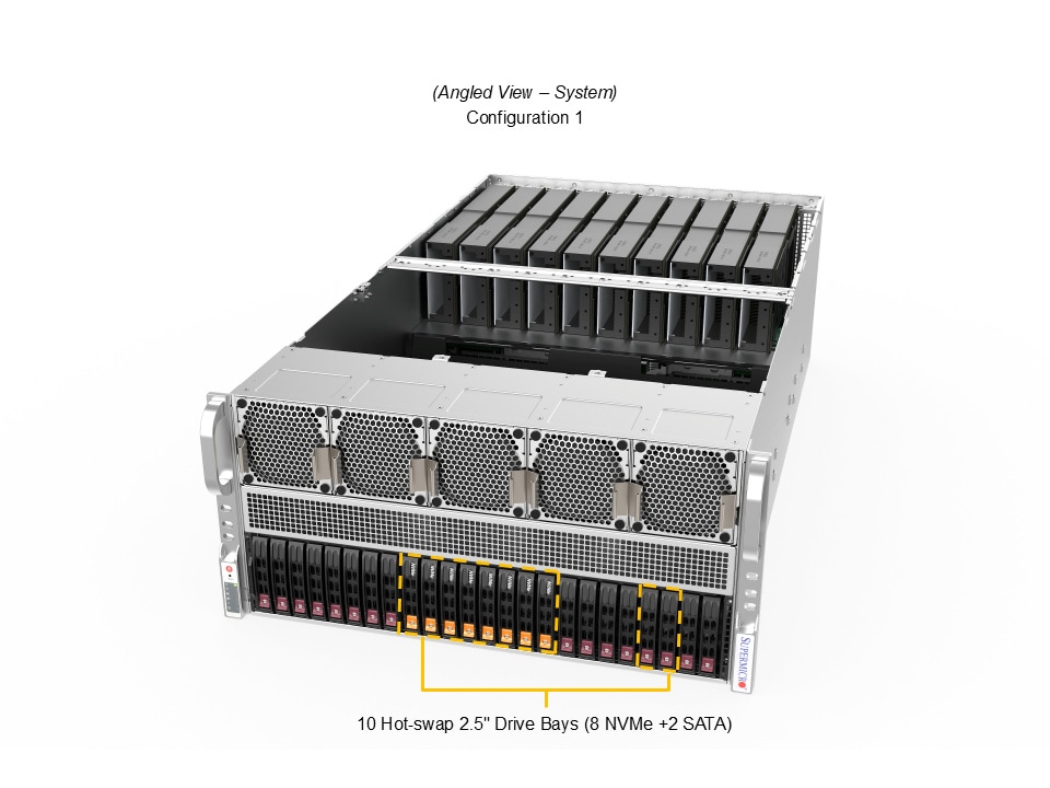Supermicro AS-5126GS-TNRT2 — angle view