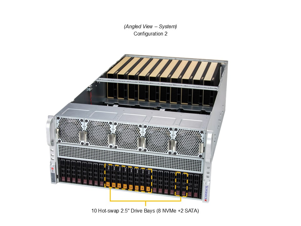 Supermicro AS-5126GS-TNRT2 — front view