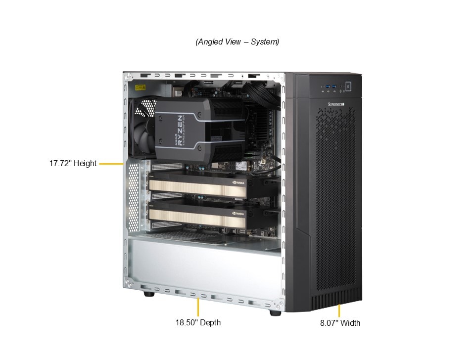 Supermicro AS-531AW-TC — angle view