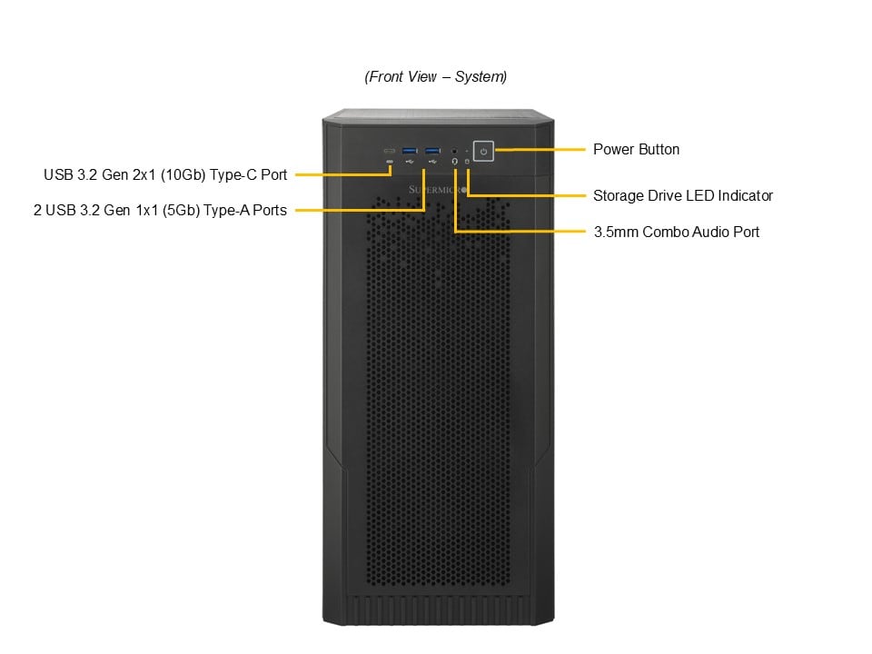 Supermicro AS-531AW-TC — front view