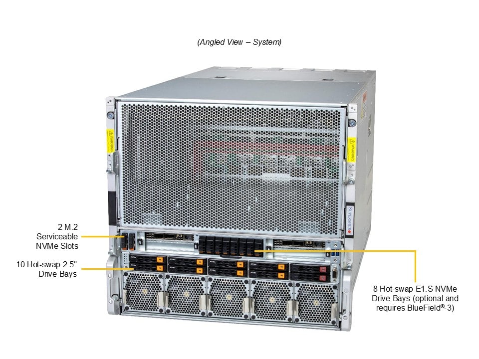 Supermicro AS-A126GS-TNBR — angle view
