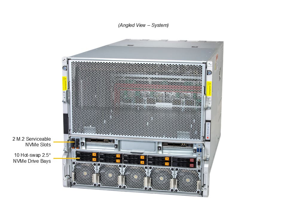 Supermicro AS-A126GS-TNMR — angle view