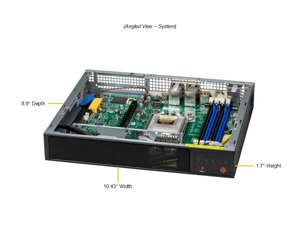 Supermicro AS-E300-14GR — angle view