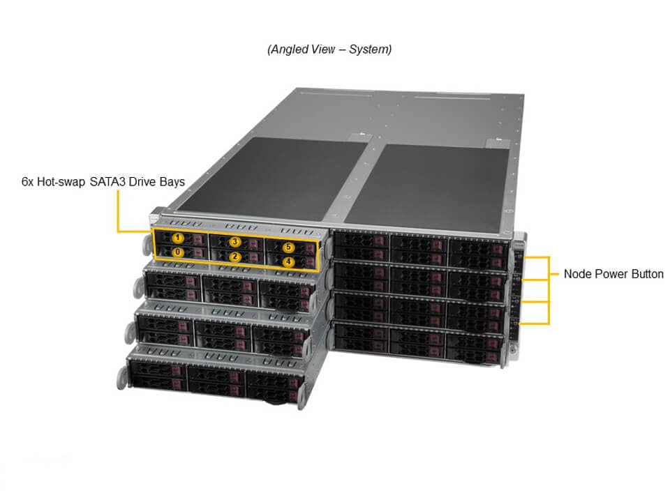 Supermicro AS-F1114S-RNTR — angle view