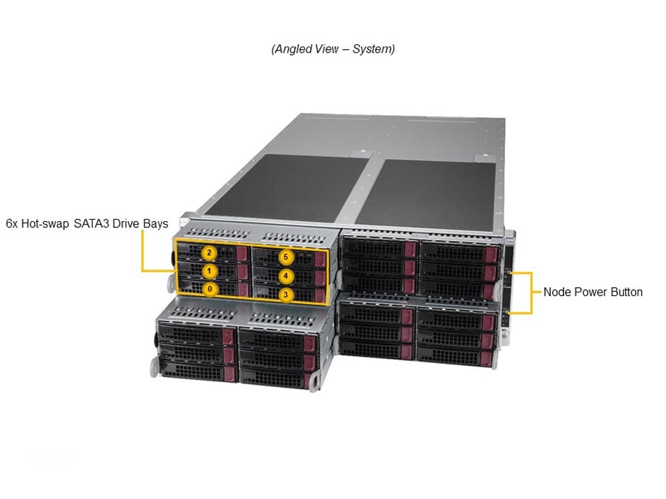 Supermicro AS-F2014S-RNTR — angle view
