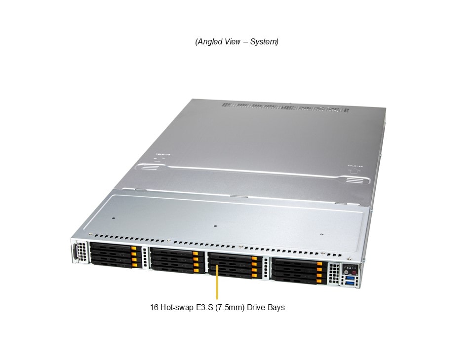 Supermicro ASG-1115S-NE316R — angle view