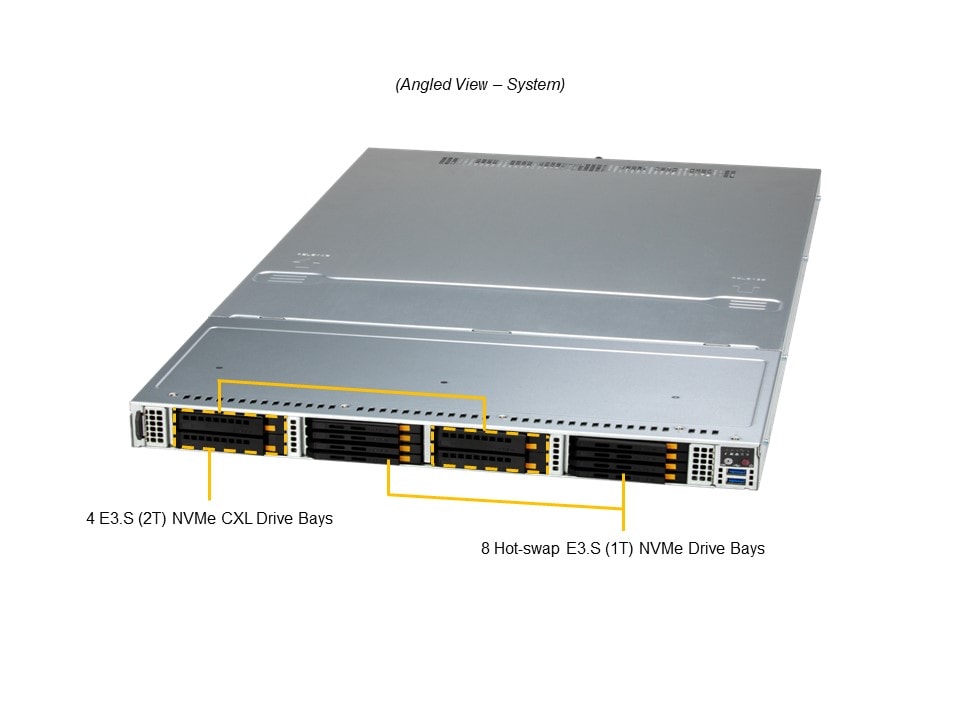 Supermicro ASG-1115S-NE3X12R — angle view