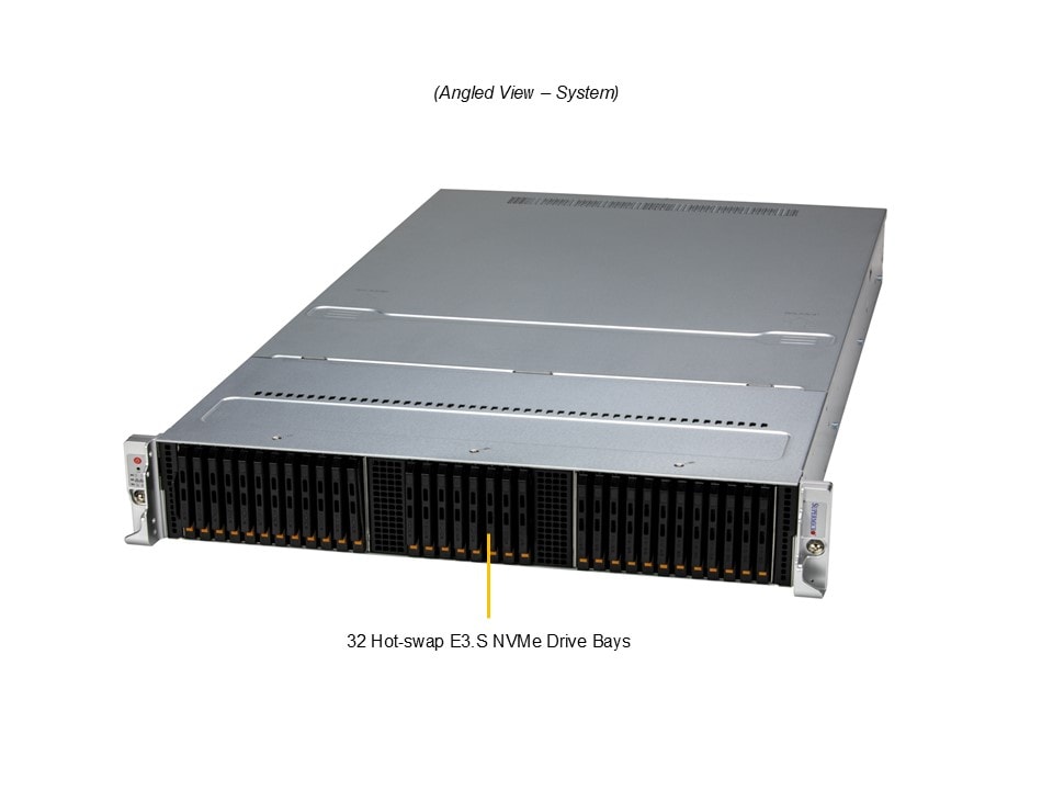 Supermicro ASG-2115S-NE332R — angle view