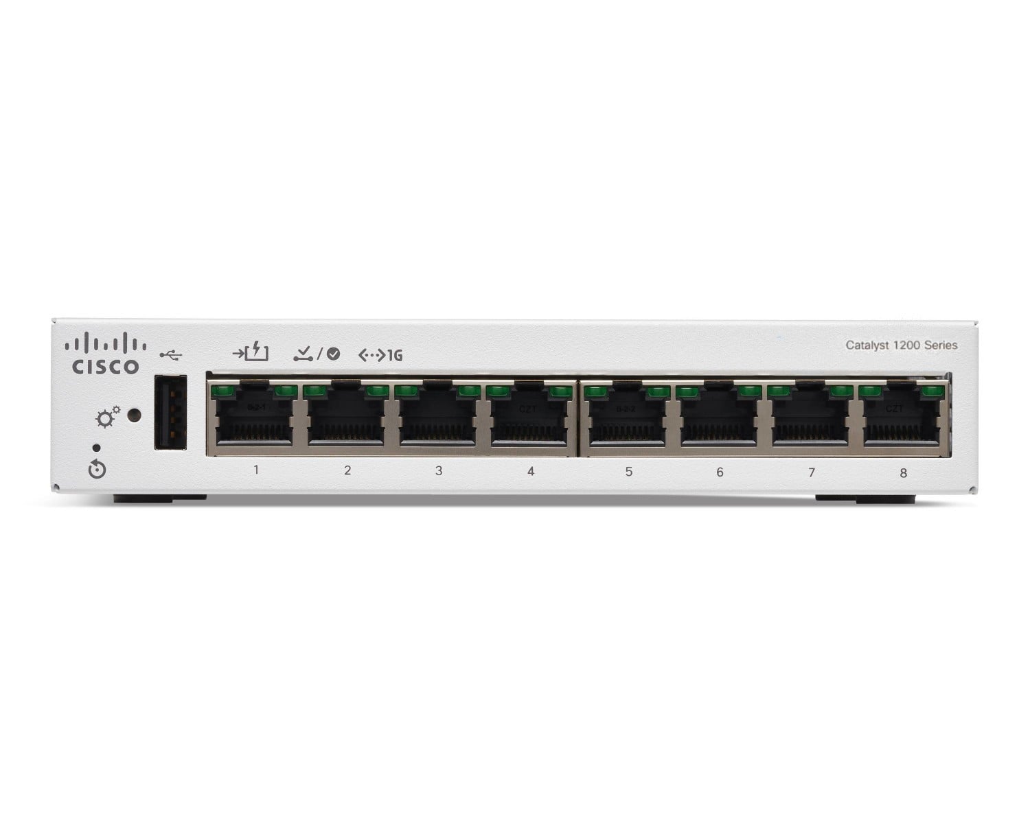 Cisco Catalyst 1200 8-port Gigabit switch — view 2