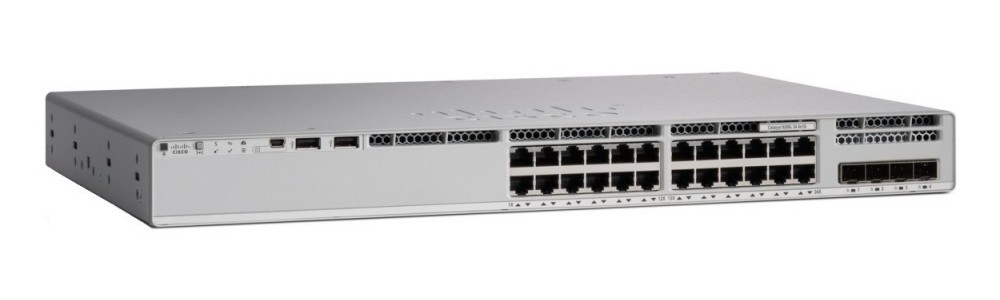 Cisco Catalyst 9200 24-port Gigabit switch, modular uplinks, Network Essentials — view 3