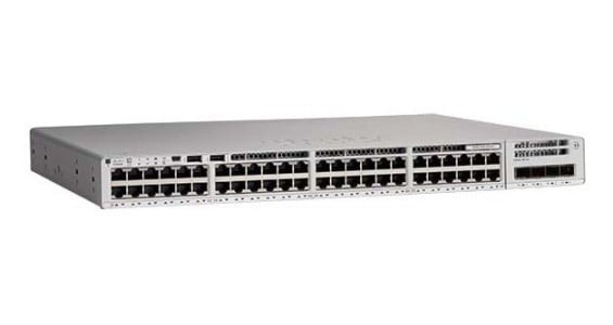 Cisco Catalyst 9200 48-port Gigabit switch, modular uplinks, Network Essentials — view 3