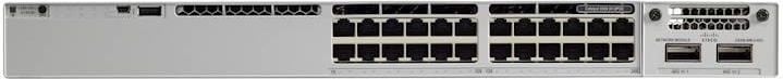 Cisco Catalyst 9300 24-port Gigabit UPOE switch, modular uplinks, Network Advantage — view 2