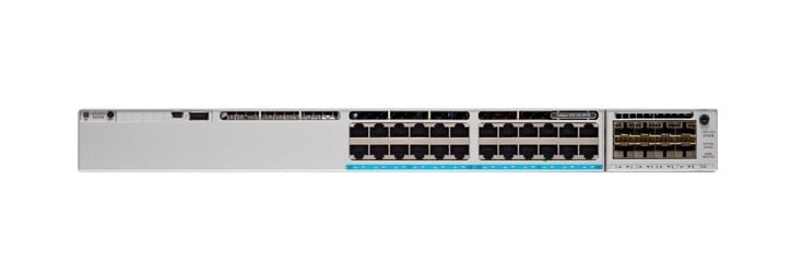 Cisco Catalyst 9300L 24-port Gigabit switch, 4x 1G SFP uplinks, Network Essentials