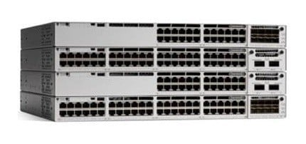 Cisco Catalyst 9300L 24-port Gigabit switch, 4x 10G SFP+ uplinks, Network Advantage — view 2