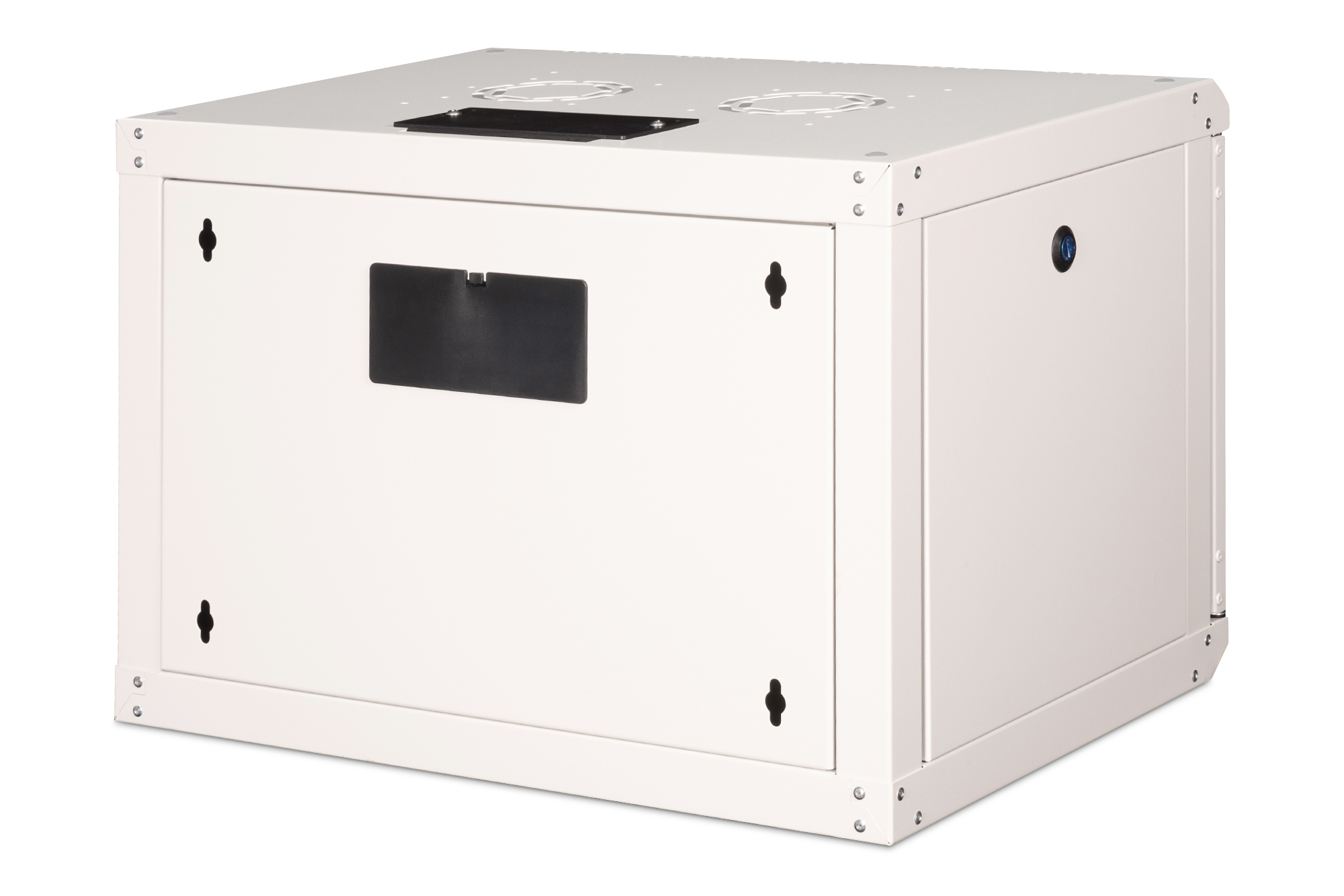 DIGITUS Unique 7U 19" wall-mount cabinet, 600 × 450 mm (W × D), grey — view 2