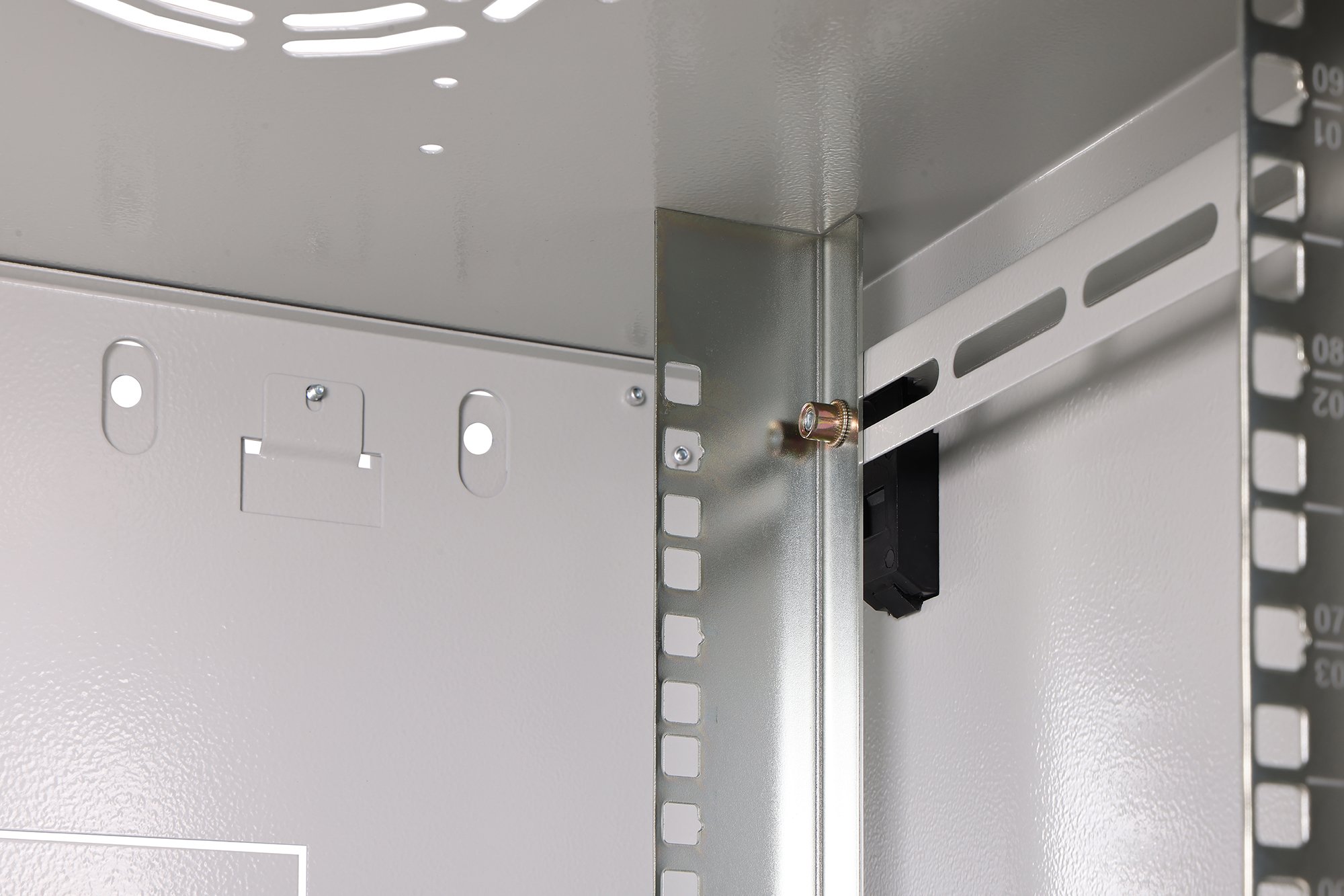 DIGITUS Dynamic Basic 9U 19" wall-mount cabinet, 600 × 450 mm (W × D), grey — view 3
