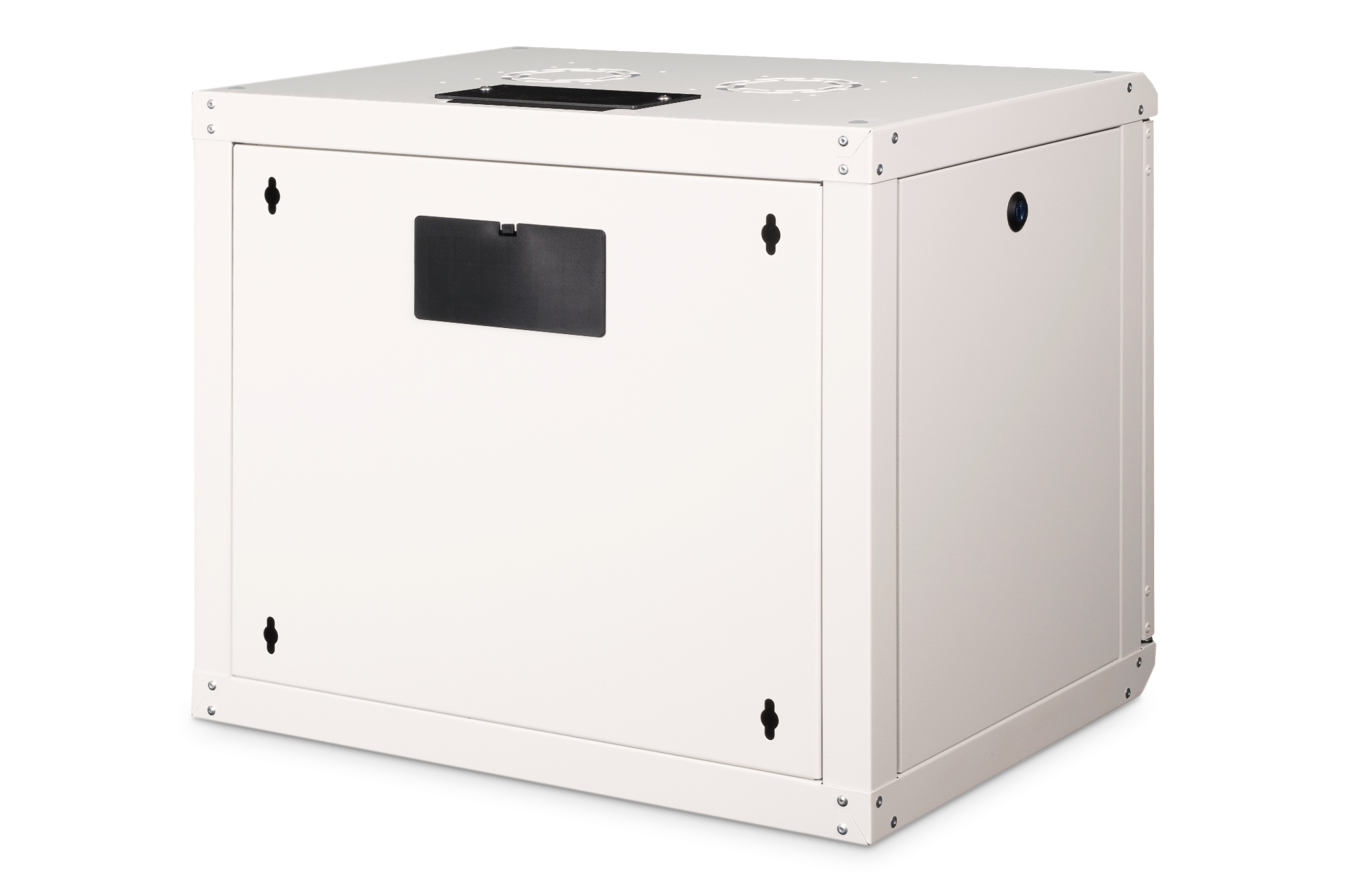 DIGITUS Unique 9U 19" wall-mount cabinet, 600 × 450 mm (W × D), grey — view 2