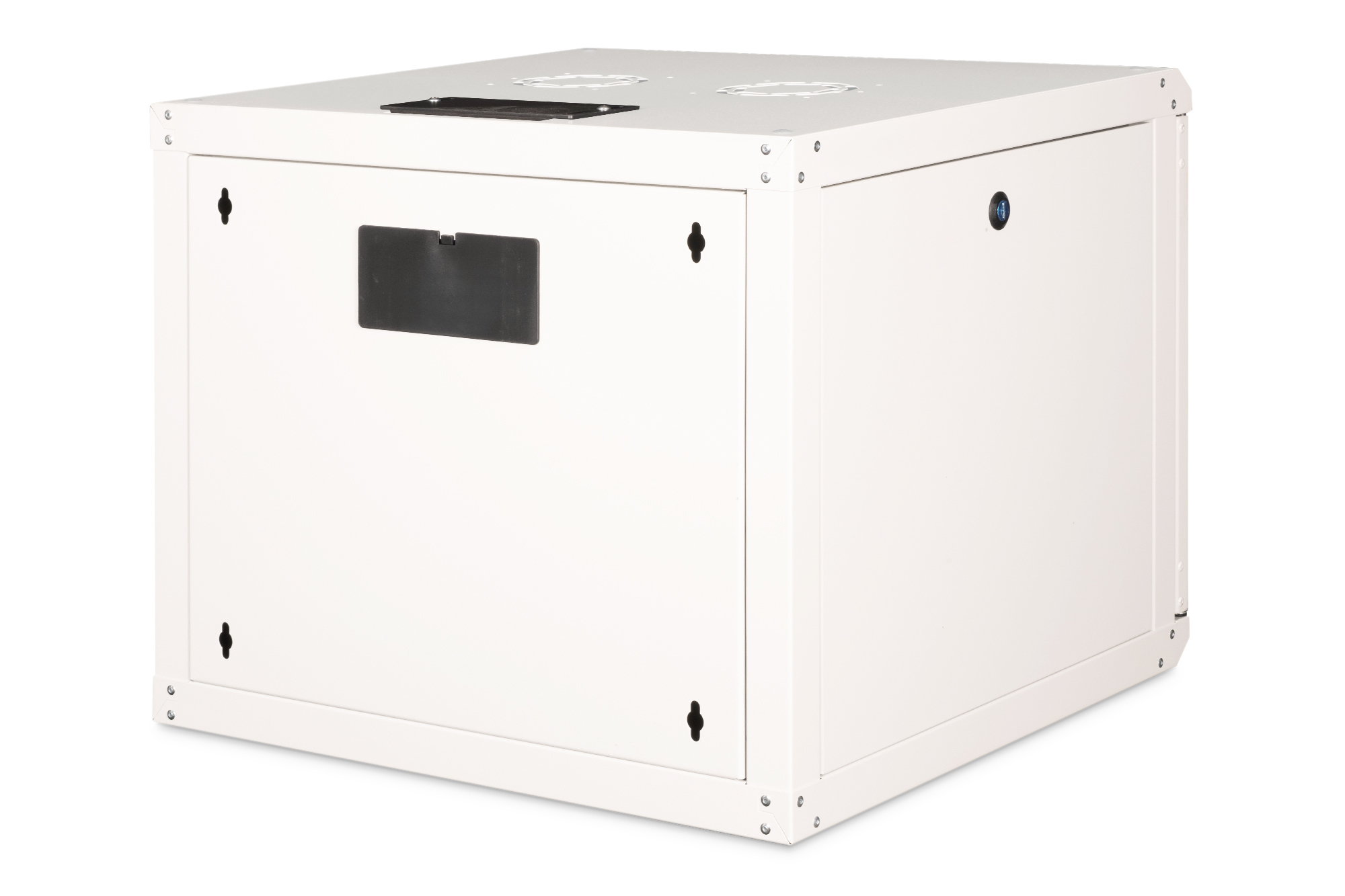 DIGITUS Unique 9U 19" wall-mount cabinet, 600 × 600 mm (W × D), grey — view 2