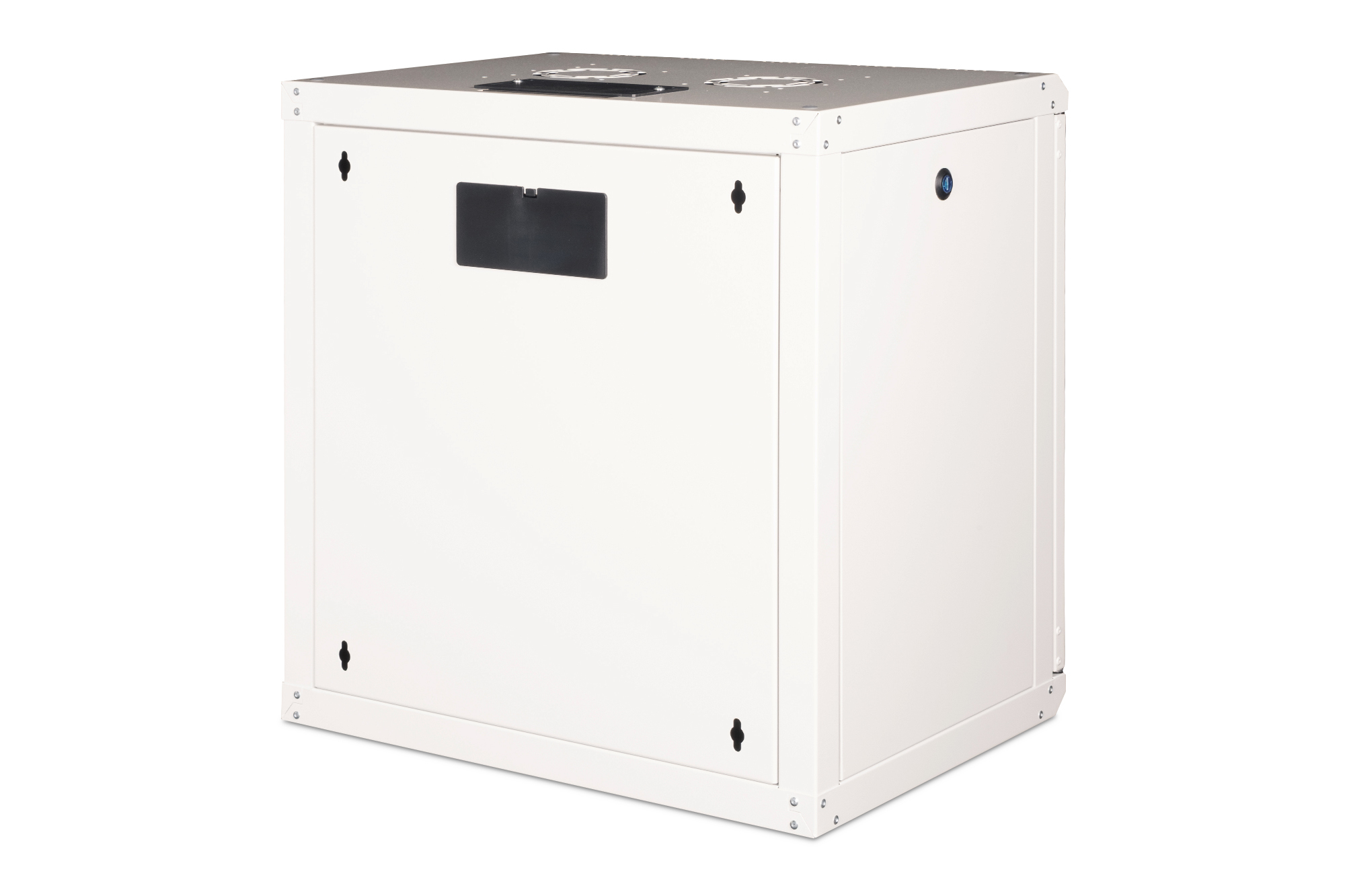 DIGITUS Unique 12U 19" wall-mount cabinet, 600 × 450 mm (W × D), grey — view 2