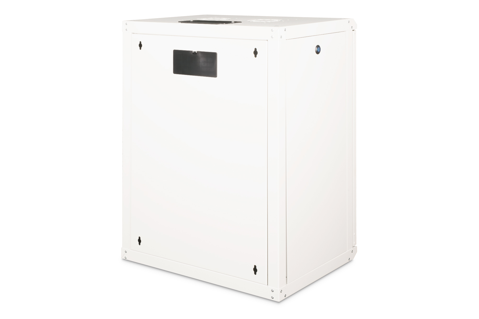 DIGITUS Unique 16U 19" wall-mount cabinet, 600 × 450 mm (W × D), grey — view 2