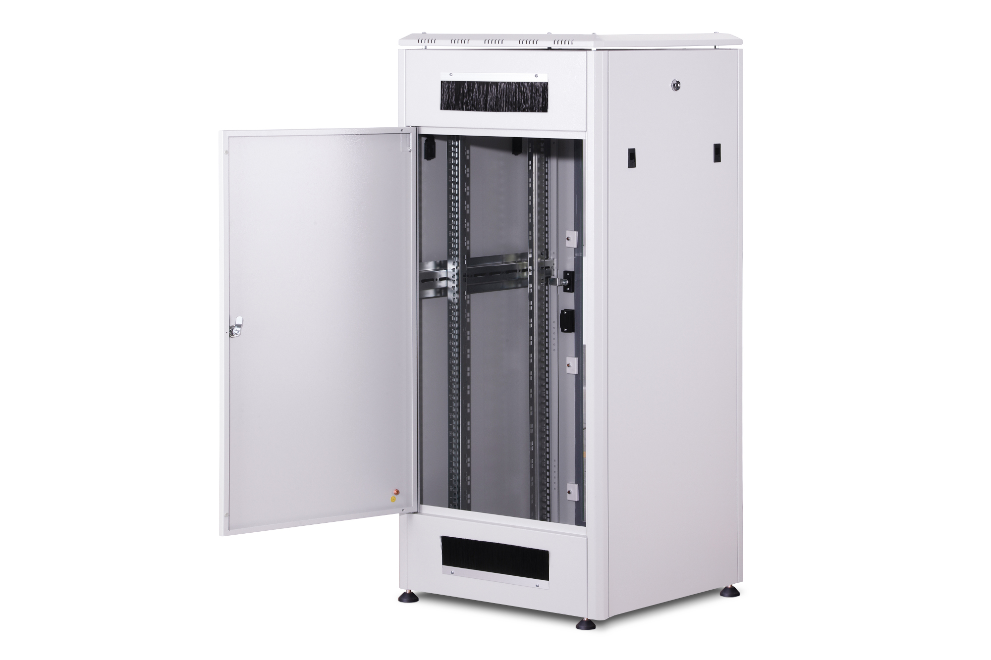 DIGITUS Unique 26U 19" network cabinet, 600 × 600 mm (W × D), grey — view 3