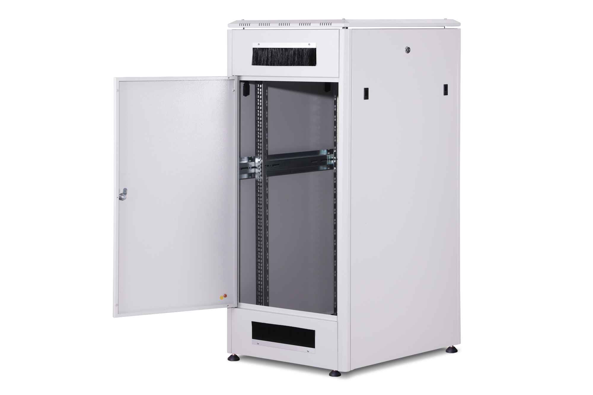 DIGITUS Unique 26U 19" network cabinet, 600 × 800 mm (W × D), grey — view 2