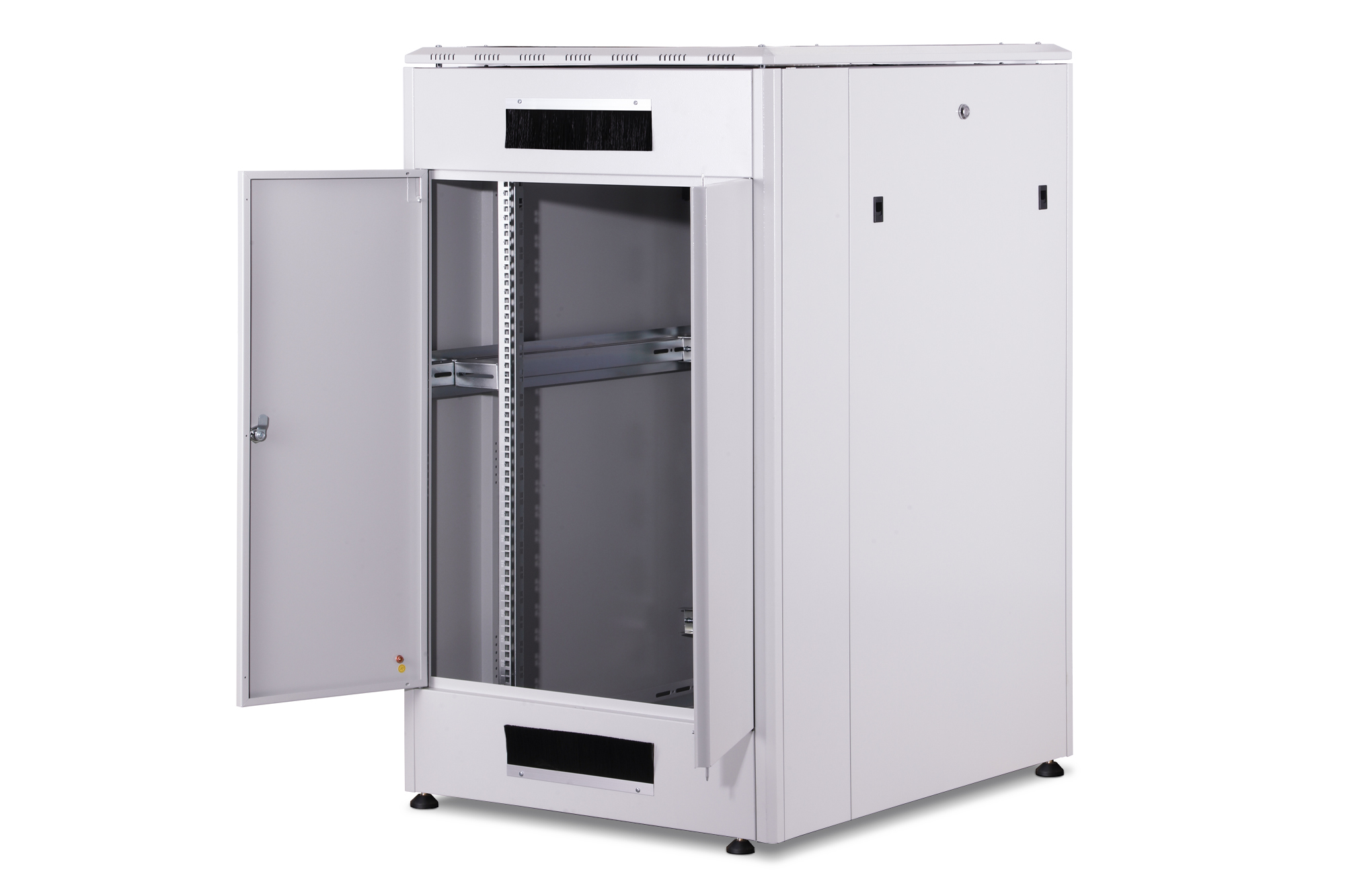 DIGITUS Unique 26U 19" network cabinet, 800 × 1000 mm (W × D), grey — view 3