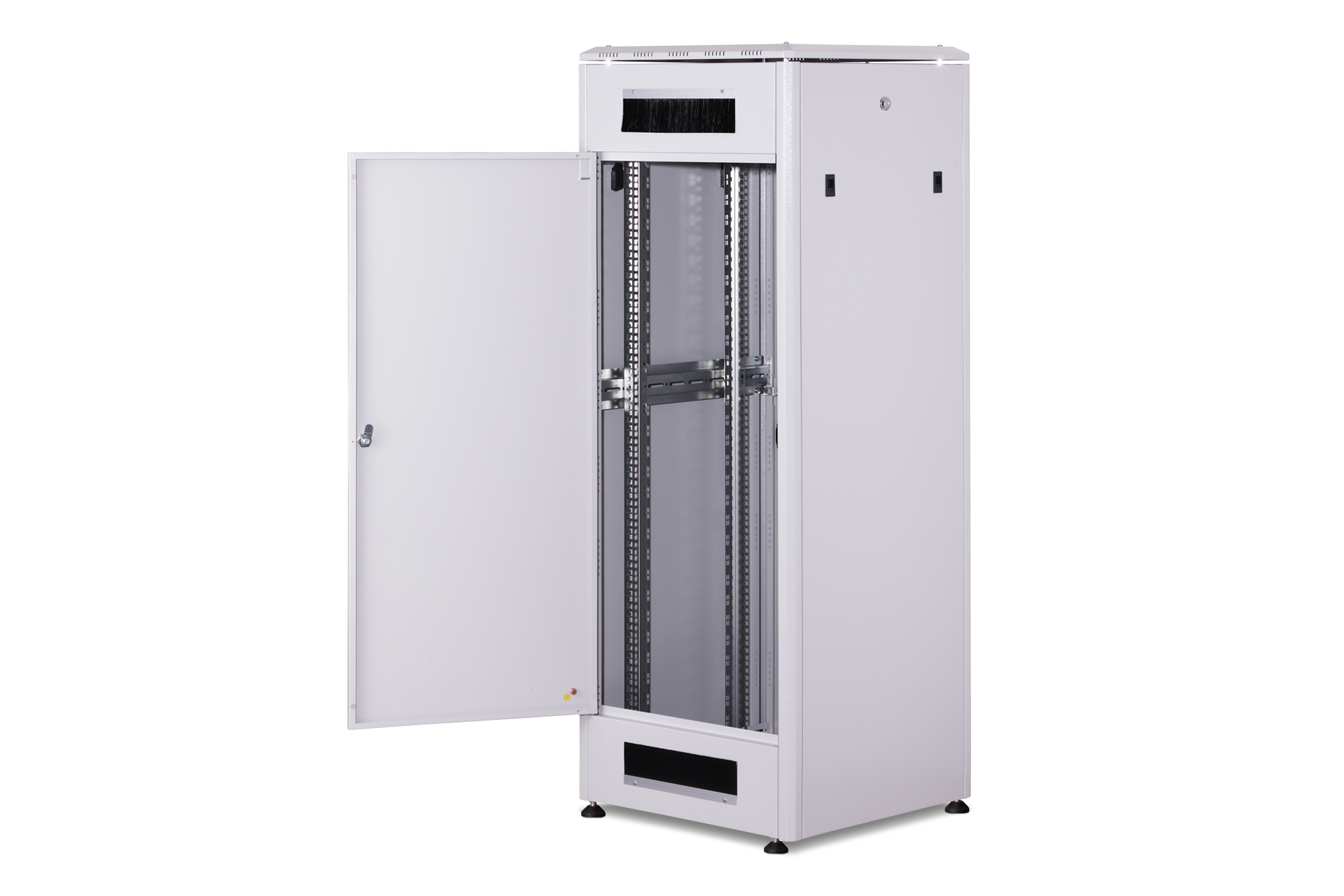 DIGITUS Unique 32U 19" network cabinet, 600 × 600 mm (W × D), grey — view 3