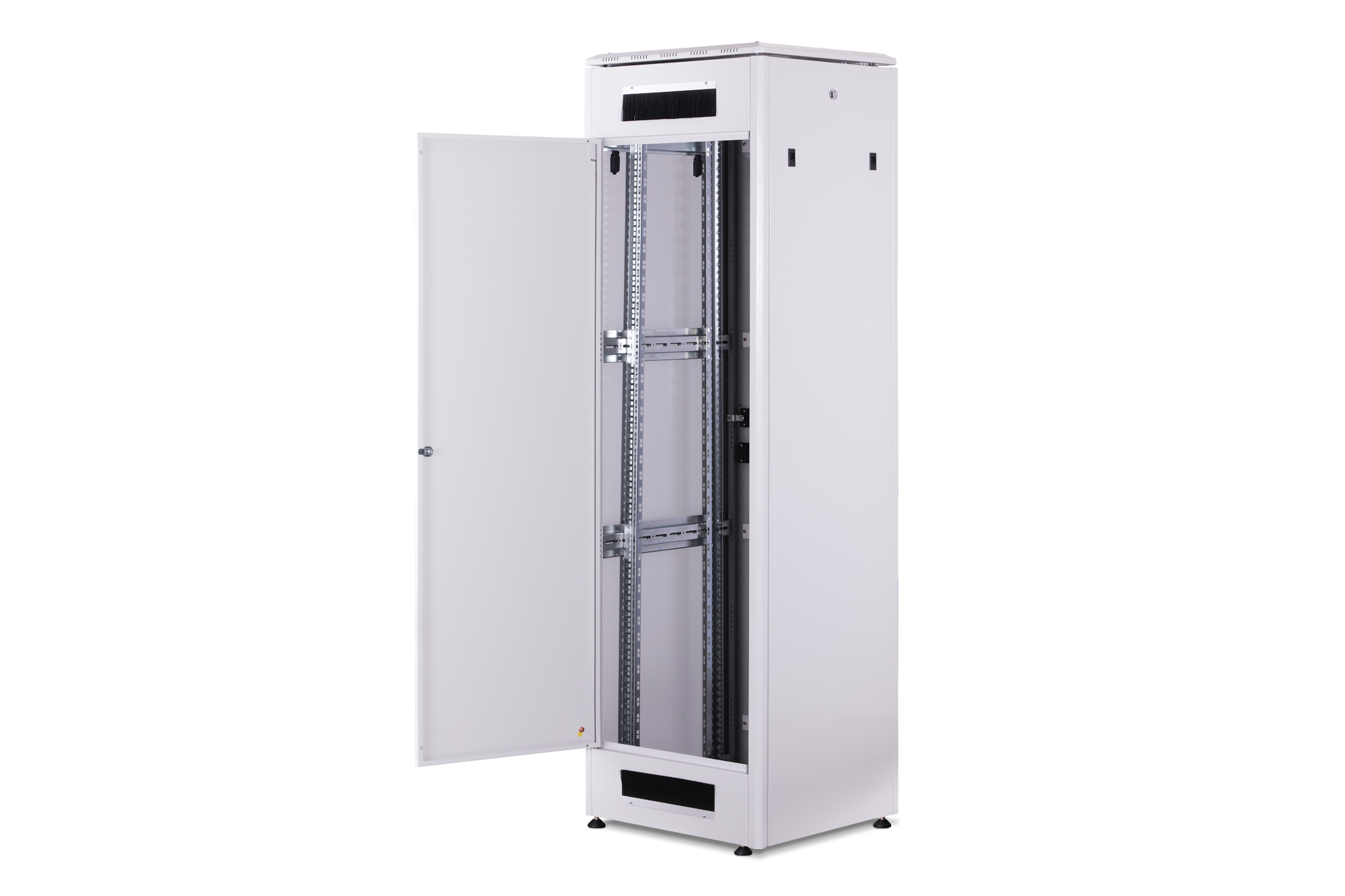 DIGITUS Unique 42U 19" network cabinet, 600 × 600 mm (W × D), grey — view 3