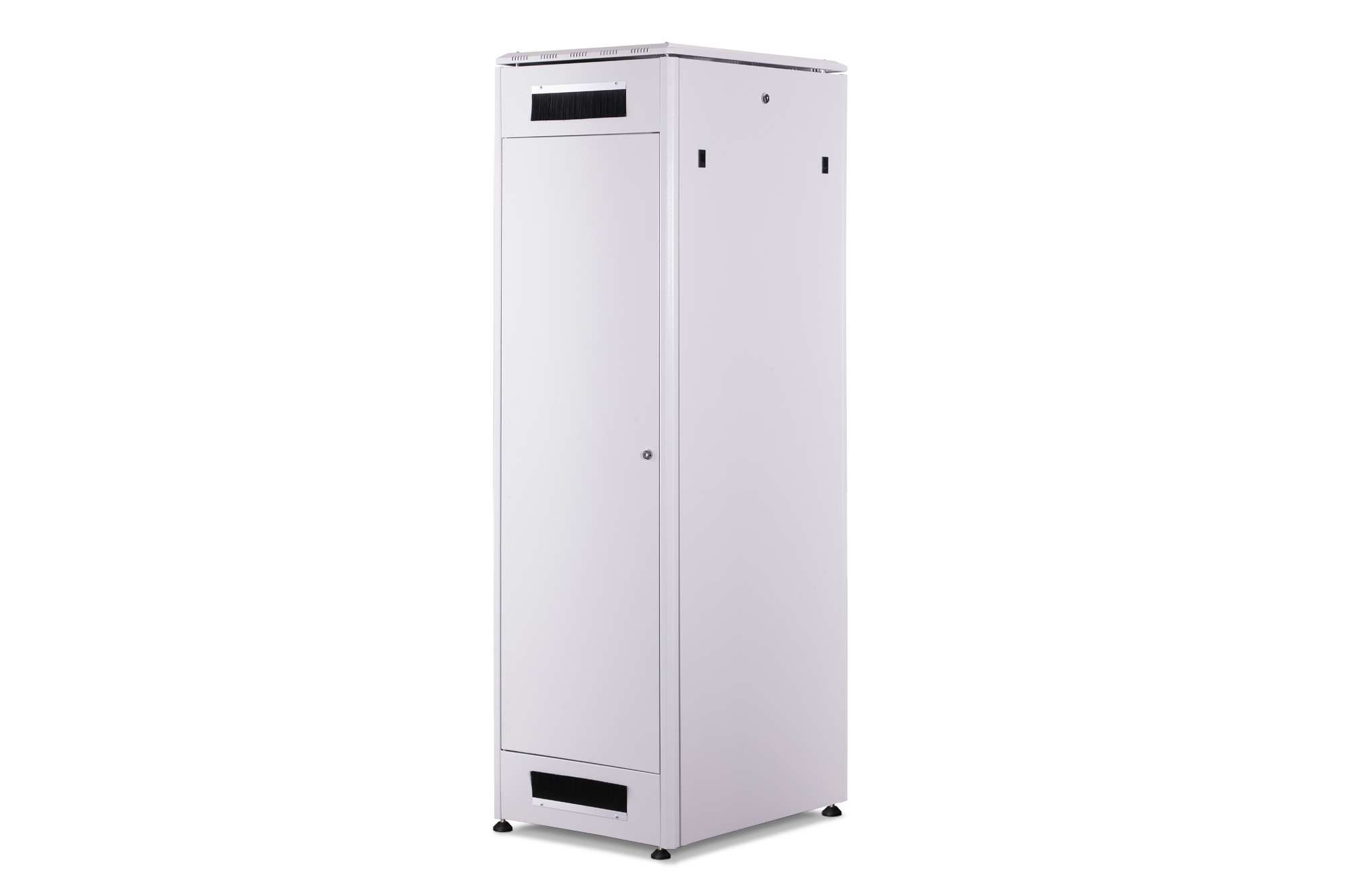 DIGITUS Unique 42U 19" network cabinet, 600 × 800 mm (W × D), grey — view 2