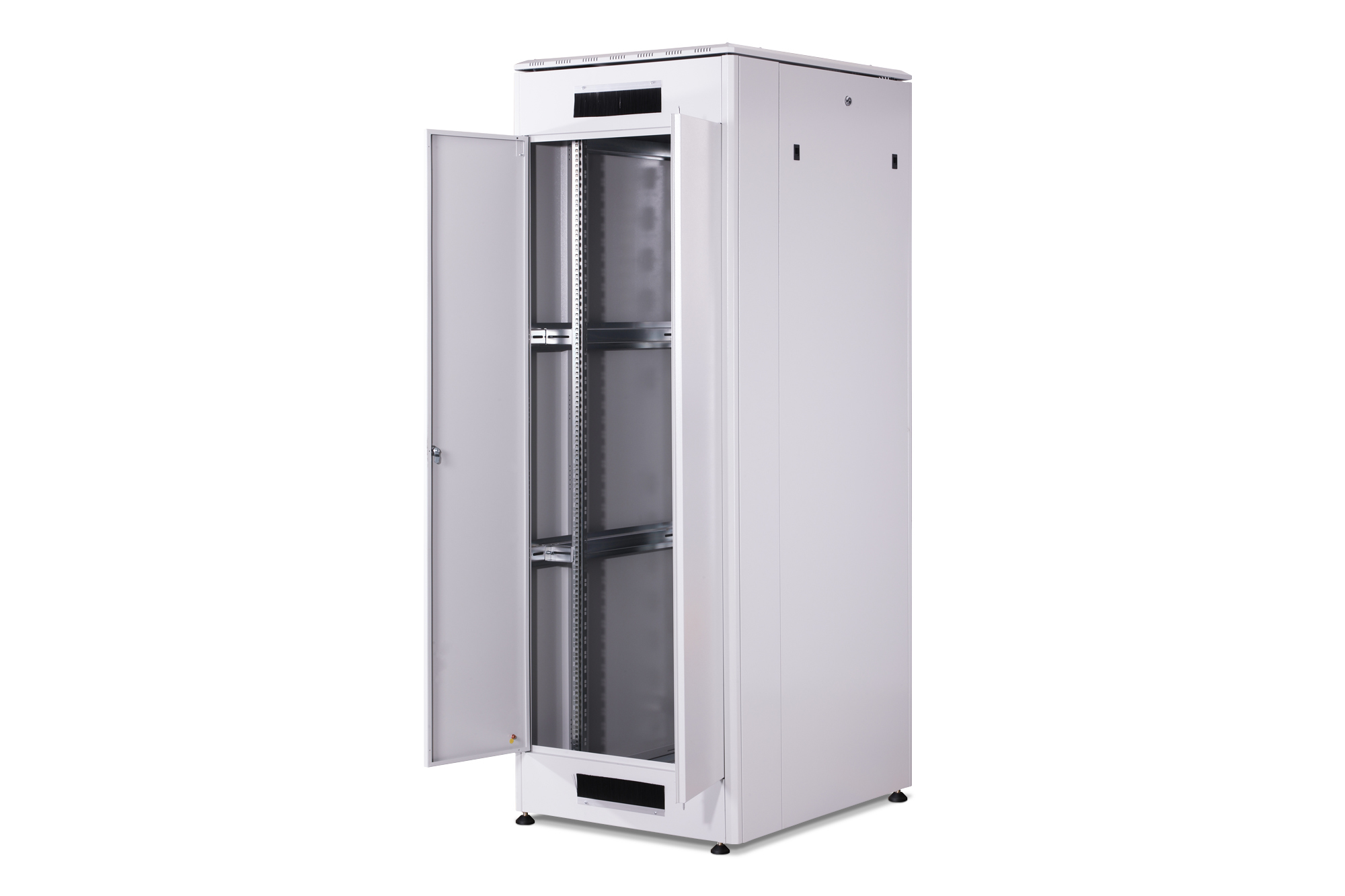 DIGITUS Unique 47U 19" network cabinet, 800 × 1000 mm (W × D), grey — view 2