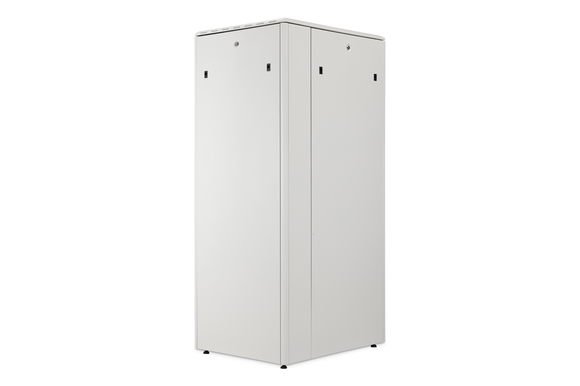 DIGITUS Unique Light 42U 19" network cabinet, 800 × 1000 mm (W × D), grey — view 2