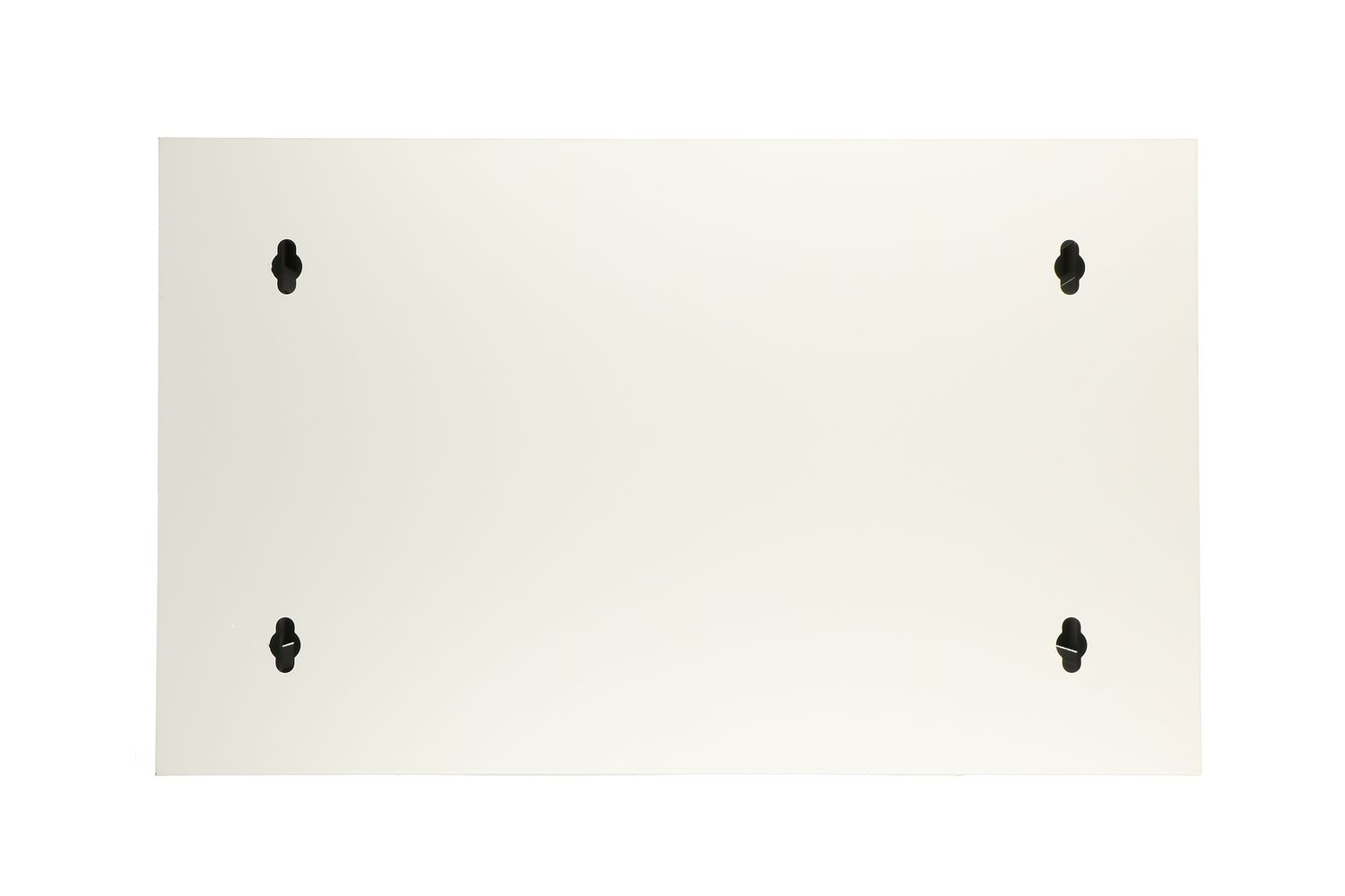 Extralink AZH 6U 600 mm × 600 mm double-section (swing) wall-mount cabinet, glass door, grey — view 3
